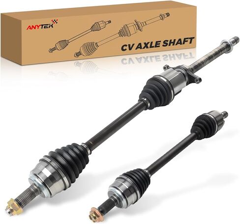 Anytek CV Axle Shaft Front Passenger & Driver for Honda Odyssey EX LX 2011 2012 2013 3.5L Replace# NCV10048, NCV36009 Left & Right CV Axle Shaft Assembly in Kuwait