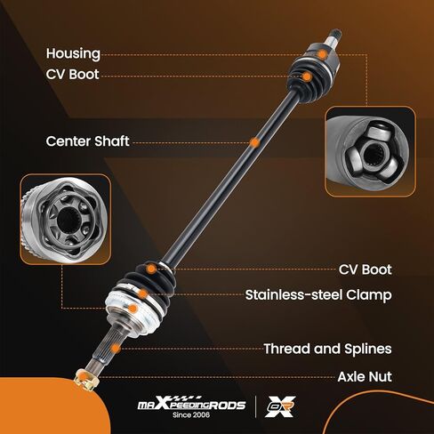 maXpeedingrods Front CV Axle Shaft Assembly for Toyota Celica 1990-1993 Corolla 1993-2002 for Geo Prizm 1993-1997 for Chevrolet Prizm 1998-2002, Right Passenger Side Replace# 4341002030 in Saudi Arabia