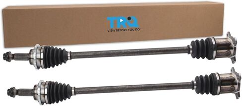 TRQ Rear Driver and Passenger Side CV Axle Assembly Set 2 Piece Compatible with 2011-2020 Toyota Sienna All Wheel Drive in Saudi Arabia