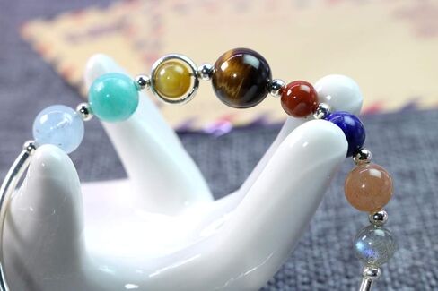 سوار جان آند دي كريستال طبيعي 925 من الفضة النظام الشمسي in Kuwait