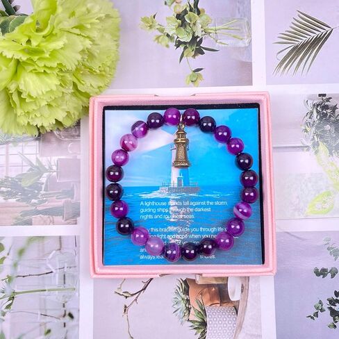 Lighthouse Motivational Gifts Lighthouse Bracelet for Women Lighthouse Jewelry for Lighthouse Lover in Kuwait