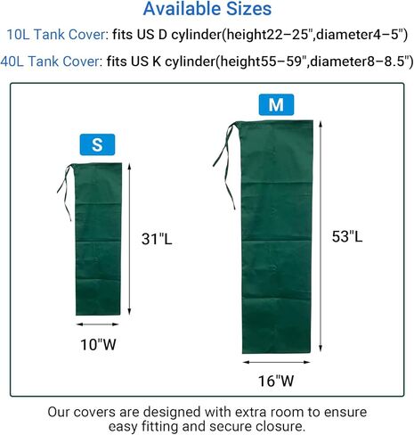 Oxygen Cylinder Protective Sleeve from scuffs, scratches O2 Tank Cover Accessories, 1 Pcs (S) in Kuwait