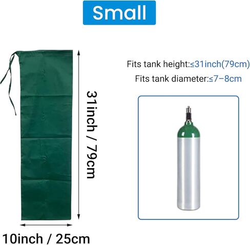 Oxygen Cylinder Protective Sleeve from scuffs, scratches O2 Tank Cover Accessories, 1 Pcs (S) in Kuwait