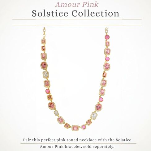 قلادة Amour Pink Solstice (ذهبي 18 بوصة) in Kuwait