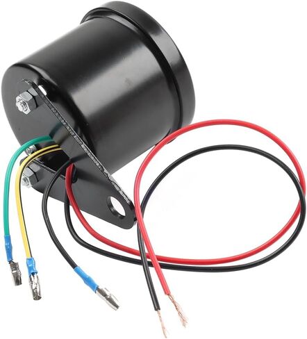 SIKUAI 1 Pc Night Light Tachometer Gauge 12V back light tachometer Black Universal For Motorcycle Models of DC 12V in Kuwait