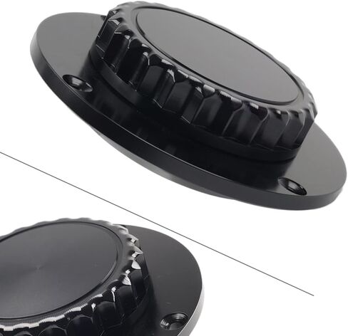 GZYF Motorcycle Gas Tank Cover Oil Petrol Cap (Type A) for BMW K Series K75 K1100 K100 CNC Aluminum Alloy Black in Saudi Arabia