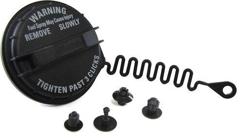 Atlantic British Ltd. Fuel Filler Gas Cap with Tether LR138718 or LR053665, Original Equipment by Stant, Compatible with Land Rover LR3, LR4, Range Rover Sport, Evoque, and Velar in Kuwait