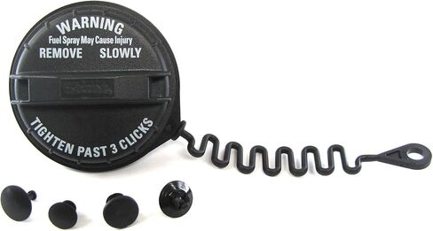 Atlantic British Ltd. Fuel Filler Gas Cap with Tether LR138718 or LR053665, Original Equipment by Stant, Compatible with Land Rover LR3, LR4, Range Rover Sport, Evoque, and Velar in Kuwait