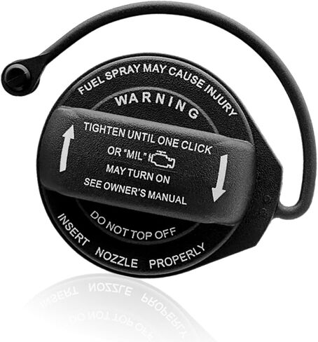 SLIMI 1 PC Car Fuel Cap, Fuel Tank Sealing Inner Cover, Tight-fitting Leak-proof Petrol Tank Cap, OEM #5C0201550T, 5Q0201550L, Compatible with Volkswagen Audi Model (Black) in Kuwait