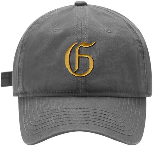 قبعات بيسبول رجالي مطرزة باللغة الإنجليزية القديمة قبعة أبي قابلة للتعديل من القطن المغسول in Kuwait