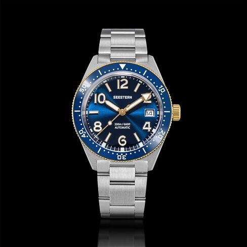 Sugess Seestern 39MM S434-2.07 Domed Sapphire Crystal Diving Mens Watch in Kuwait