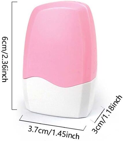 Identity Theft Protection Roller Stamp, 1 Count Confidential Roller Stamp, Anti Theft, Privacy & Security Stamp, Designed for ID Blackout Security in Saudi Arabia