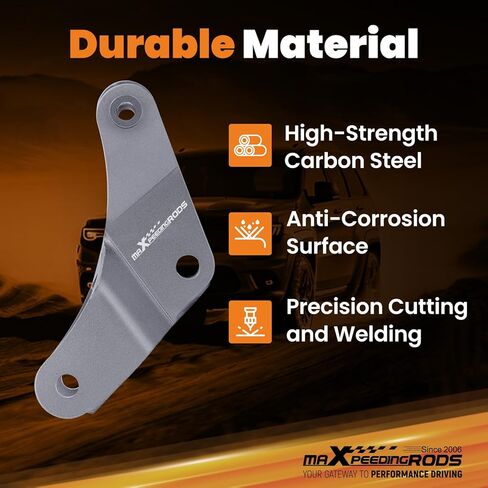 دعامة إسقاط شريط المسار من maxpeedingrods لسيارة دودج رام 2500 4WD دودج رام 3500 4WD 2003-2008، لقوس نقل شريط رفع بانهارد 2-6 بوصة in Saudi Arabia