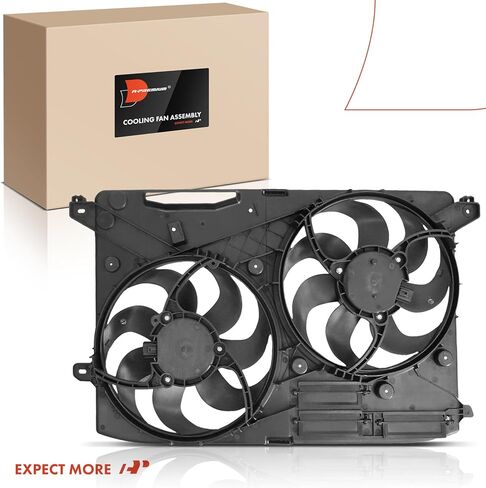 A-Premium Engine Radiator Cooling Fan Assembly Compatible with Select Ford & Lincoln Models - Fusion 2016-2020, MKZ 2016-2020 - Replace# FG9Z8C607B in Saudi Arabia