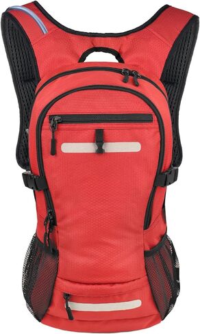 20L Hydration Backpack with 3L Water Bladder Water Backpack for Hiking Hydration Pack Insulated Daypack for Commuting Black in Saudi Arabia