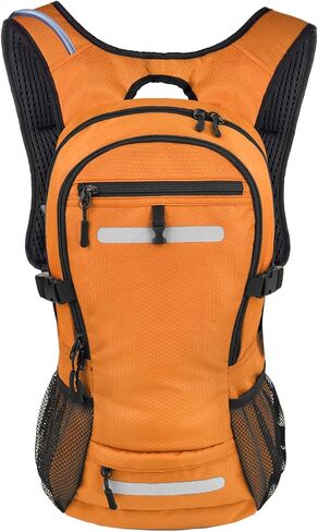 20L Hydration Backpack with 3L Water Bladder Water Backpack for Hiking Hydration Pack Insulated Daypack for Commuting Black in Saudi Arabia