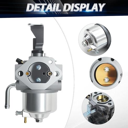 715668 Carburetor Kit Includes Fuel Filter and Spark Plug, Replacement for B&S 185432 185436 185437 185462 187437 Lawnmower Engine, Replaces 715671 715670 715443 715312 in Saudi Arabia