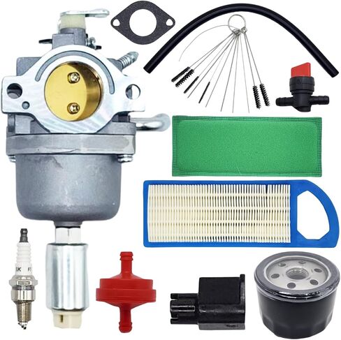 مكربن ​​لـ B&S 594601 591736 796587 19 19.5 20 20.5 21 HP محرك حرفي ركوب جزازة العشب جرار Intek اسطوانة واحدة OHV Motor Nikki Carb مع حشية وأدوات تنظيف in Saudi Arabia
