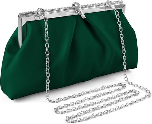 TINDTOP Clutch Purses for Women, PU Leather Formal Evening Bags Shoulder Party Handbags Wedding Cocktail Prom Clutches in Saudi Arabia