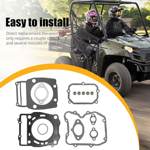 Top End Gasket Kit, Gasket Top End Engine Kit, Replacement for Polaris 500 Sportsman Scrambler Ranger Magnum ATP in Saudi Arabia