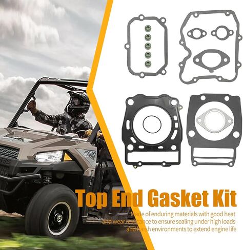 Top End Gasket Kit, Gasket Top End Engine Kit, Replacement for Polaris 500 Sportsman Scrambler Ranger Magnum ATP in Saudi Arabia