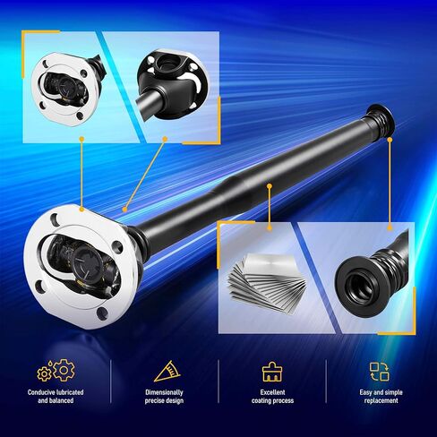 Front Drive Shaft Driveshaft Assembly Compatible with Mercedes C230 C250 C300 E350 S550 CLS63 GLK350 SL65 E63, OE# 2044102601,2214101701,2044106701, 2044101801 in Kuwait