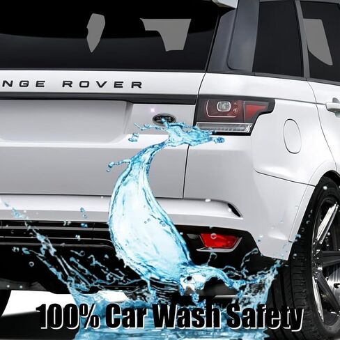 Car Front Hood Emblem and Rear Trunk Emblem Badges OEM Style Replacement Compatible with Range Rover Accessories in Kuwait