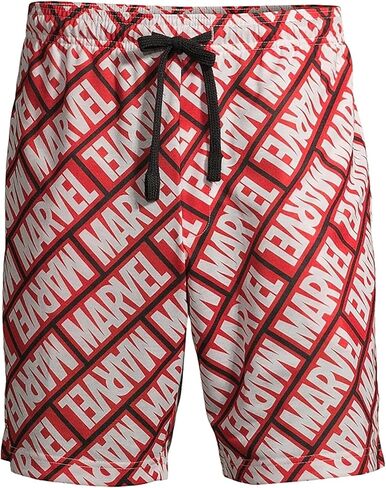 Marvel Men's Bar Logo Sleep Pajama Shorts, Size S-XXL in Saudi Arabia
