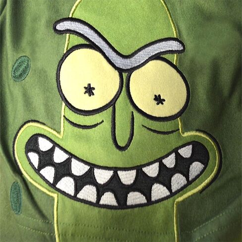 Mens Rick and Morty Pickle Rick Onesie Pajama in Saudi Arabia