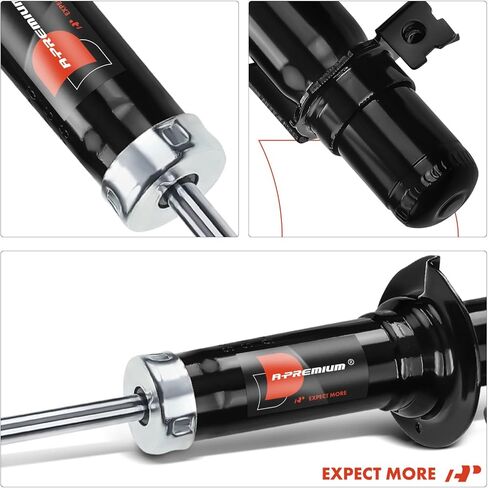 A-Premium Front Pair (2) Shock Struts Absorber Compatible with Honda Civic CRX 1988-1991 & Acura Integra 1990-1993, Driver and Passenger Side in Saudi Arabia
