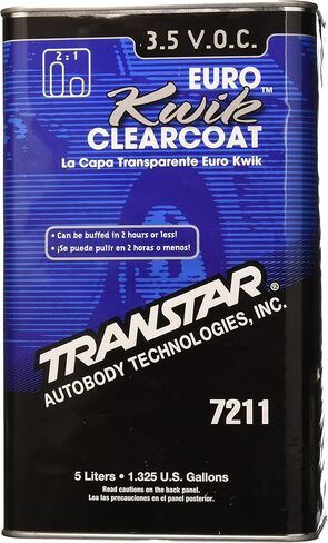 TRANSTAR 7211 Euro Kwik Clear Coat - 5 Liter in Saudi Arabia