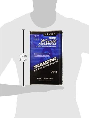 TRANSTAR 7211 Euro Kwik Clear Coat - 5 Liter in Saudi Arabia