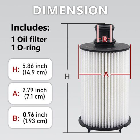 Oil Filter Fits Select Land Rover Defender Discovery LR4 Range Rover, Fits Select Jaguar XE XF XFR XFR-S XJ XJR XK XKR, Direct Replacement for OE# LR011279 C2D3670 in Kuwait