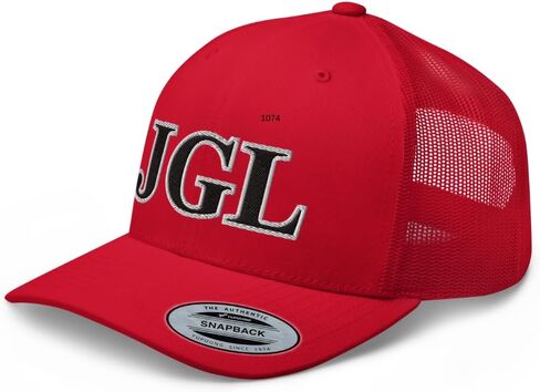 قبعة سائق الشاحنة NG JGL المنحنية ذات التاج المتوسط ​​قابلة للتعديل El Chapo Guzman Gorra JGL 701 in Kuwait