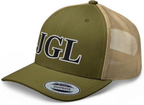 قبعة سائق الشاحنة NG JGL المنحنية ذات التاج المتوسط ​​قابلة للتعديل El Chapo Guzman Gorra JGL 701 in Kuwait