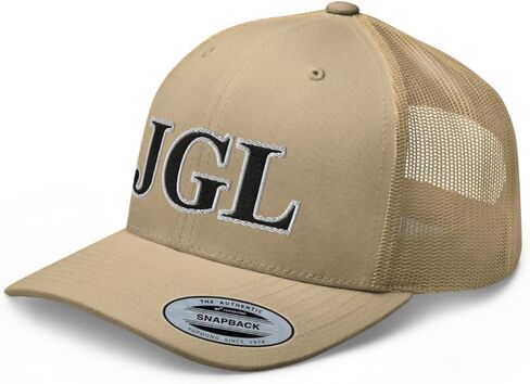 قبعة سائق الشاحنة NG JGL المنحنية ذات التاج المتوسط ​​قابلة للتعديل El Chapo Guzman Gorra JGL 701 in Kuwait