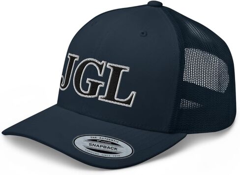 قبعة سائق الشاحنة NG JGL المنحنية ذات التاج المتوسط ​​قابلة للتعديل El Chapo Guzman Gorra JGL 701 in Kuwait