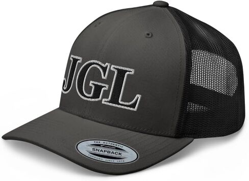 قبعة سائق الشاحنة NG JGL المنحنية ذات التاج المتوسط ​​قابلة للتعديل El Chapo Guzman Gorra JGL 701 in Kuwait