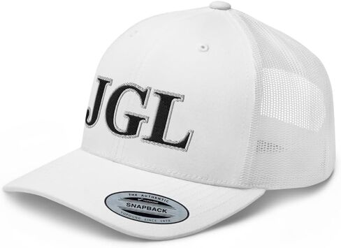 قبعة سائق الشاحنة NG JGL المنحنية ذات التاج المتوسط ​​قابلة للتعديل El Chapo Guzman Gorra JGL 701 in Kuwait