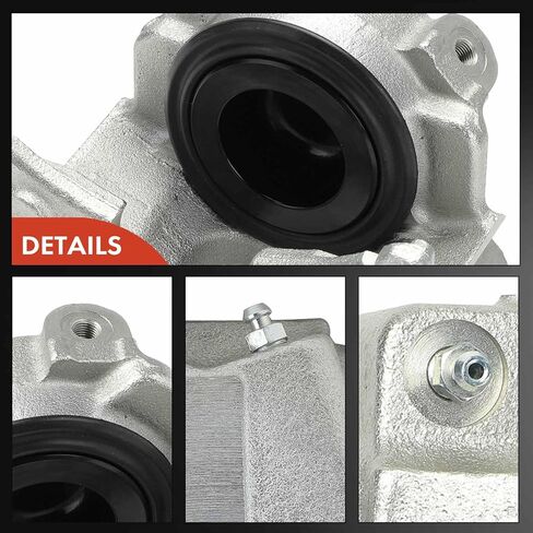 A-Premium Disc Brake Caliper Assembly Without Bracket Compatible with Ford F-100, F-250, F-150, E-100 Econoline, E-150 Econoline, E-100 E-150 Econoline Club Wagon, Bronco - Front Left Driver Side in Saudi Arabia