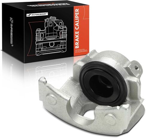 A-Premium Disc Brake Caliper Assembly Without Bracket Compatible with Ford F-100, F-250, F-150, E-100 Econoline, E-150 Econoline, E-100 E-150 Econoline Club Wagon, Bronco - Front Left Driver Side in Saudi Arabia