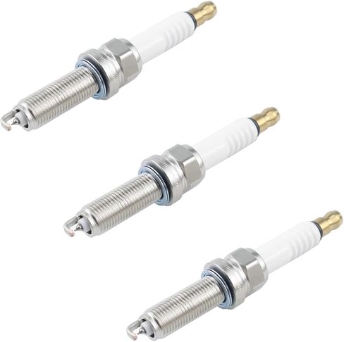 3-Pack Iridium Spark Plugs Compatible with Can-Am Maverick X3 Turbo 2017-2022, Replaces NGK 90526 LMAR9AI-8D, 415130363, 715900492 in Kuwait
