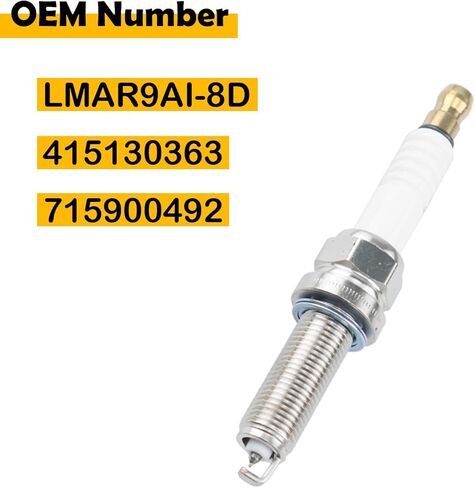 3-Pack Iridium Spark Plugs Compatible with Can-Am Maverick X3 Turbo 2017-2022, Replaces NGK 90526 LMAR9AI-8D, 415130363, 715900492 in Kuwait