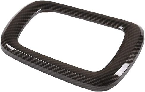 Car ABS Carbon Fiber Control Gears Panel Protective Cover molding Trims Stickers Compatible with Toyota Hilux 2015 2016 2017 2018 2019 2020 2021 in Saudi Arabia