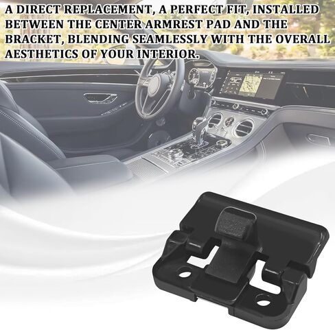 Center Console Lid Latch Lock for Toyota Lexus, Center Glove Armrest Box Buckle Replacement Compatible with 4Runner Camry XV40 RAV4 XA20 N210 ES300 ES330 LX470, Replace OEM 58908-33030 5890833030 in Kuwait