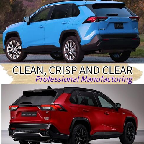 شفرة الممسحة الخلفية لتويوتا RAV4 Prime RAV4 2019-2024 2023 2022 2021 2020 2019 2018 | مناسب تمامًا لموديلات Hybrid XLE LE Platinum Limited XSE Nightshade TRD SE شفرة ممسحة الزجاج الأمامي الخلفي in Kuwait