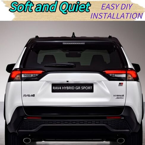 شفرة الممسحة الخلفية لتويوتا RAV4 Prime RAV4 2019-2024 2023 2022 2021 2020 2019 2018 | مناسب تمامًا لموديلات Hybrid XLE LE Platinum Limited XSE Nightshade TRD SE شفرة ممسحة الزجاج الأمامي الخلفي in Kuwait