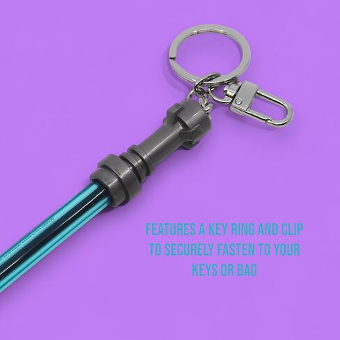 IQ LEGO Star Wars Lightsaber Gel Pen with Clip - Azur (53514), smooth writing blue ink, refillable in Saudi Arabia