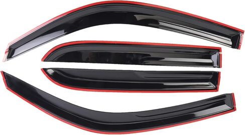 Durable Window Deflector for 1996-2002 Toyota 4 Runner, Original Tape-on Window Visors, Widnow Deflector, rain Guards for Cars, Dark Smoke, 4 PCS WV94751 in Kuwait