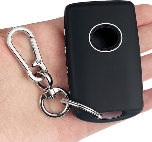 Soft Silicone Key Fob Cover, Compatible with Mazda 2019-2026 etc, Car Key Protector with Zinc Alloy Keychain ( 2 Pcs ) in Saudi Arabia